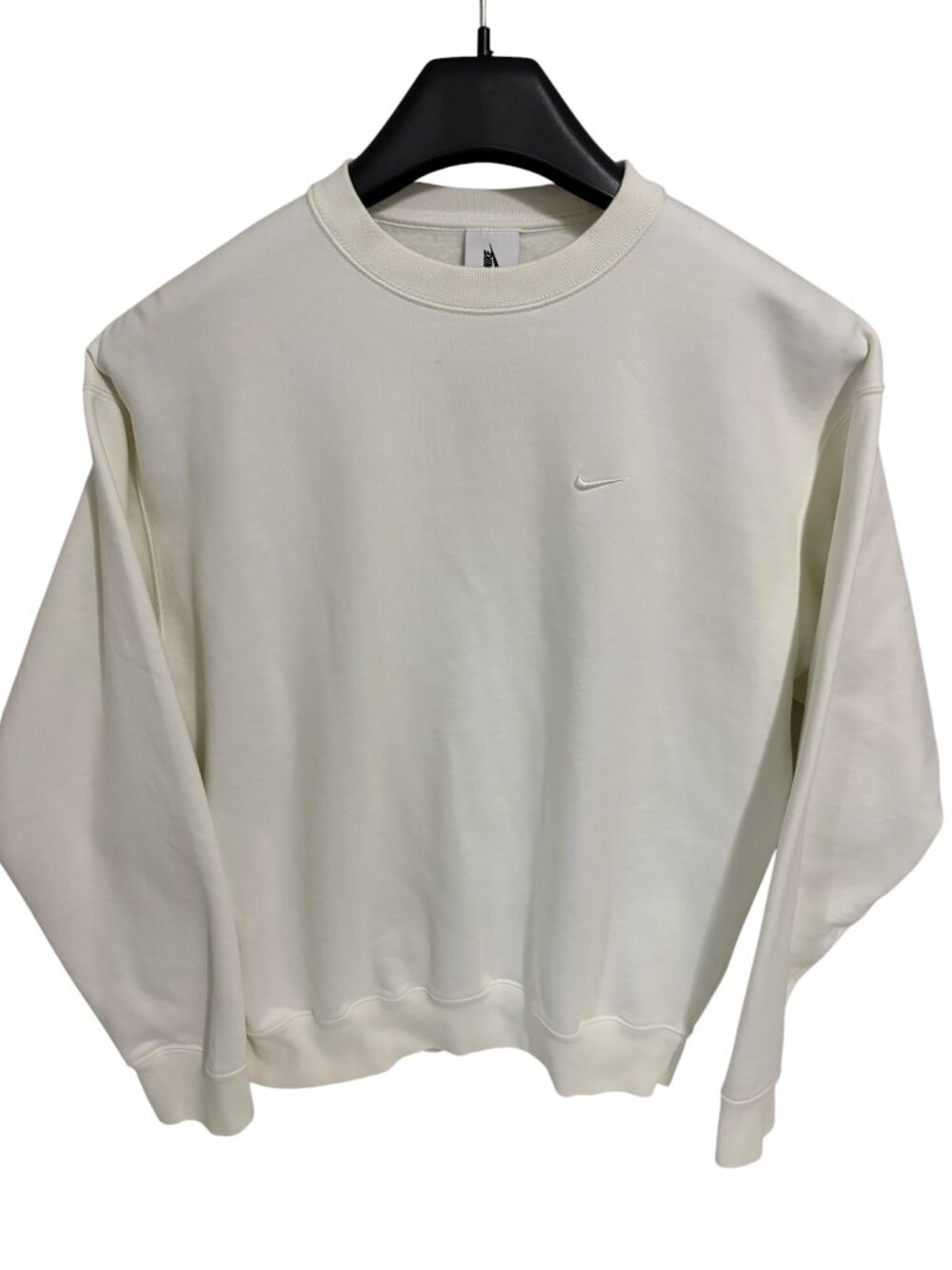 Nike Crew Neck Pullover Sweatshirt Size Medium Embroidered Swoosh